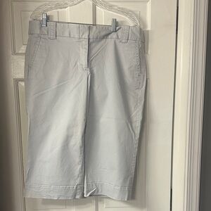J. Crew Women's Light Gray Bermudas